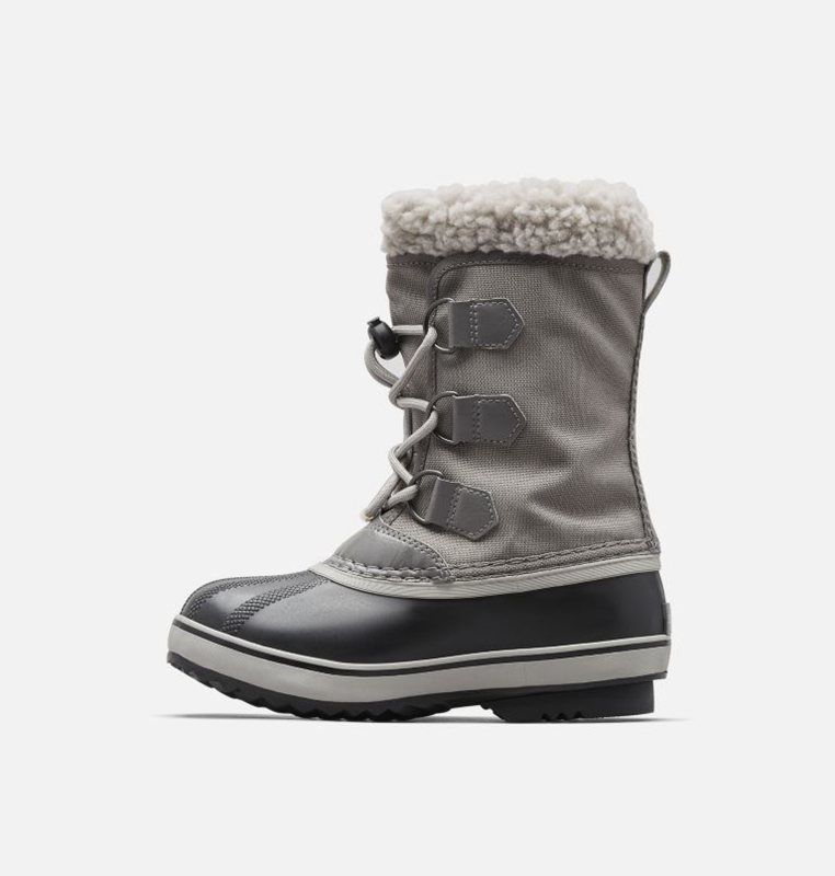 Sorel Youth Yoot Pac™ Nylon - Kids Snow Boots Grey/Black - 731948EAR